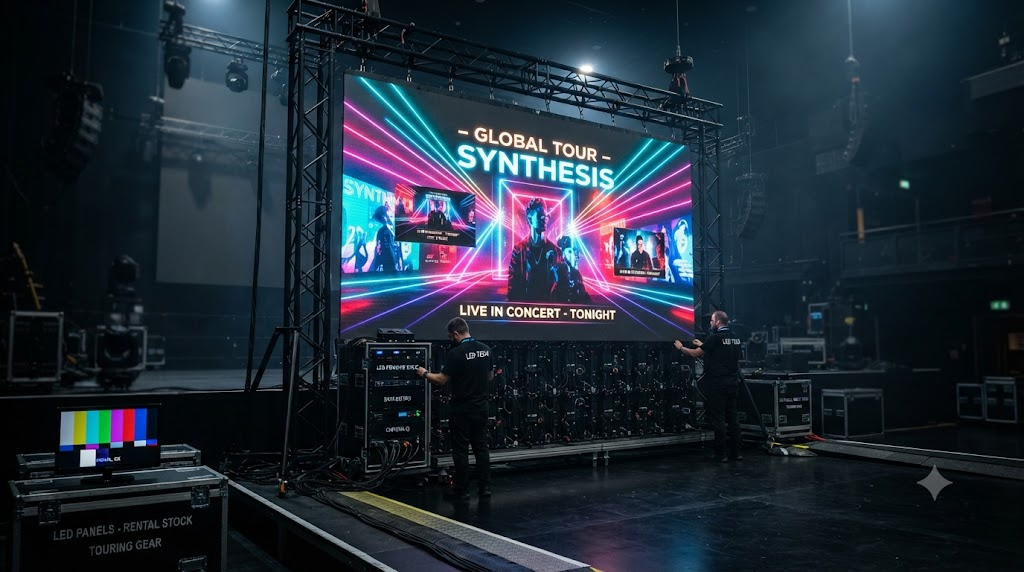 High-Performance Indoor Rental LED Screens for Touring